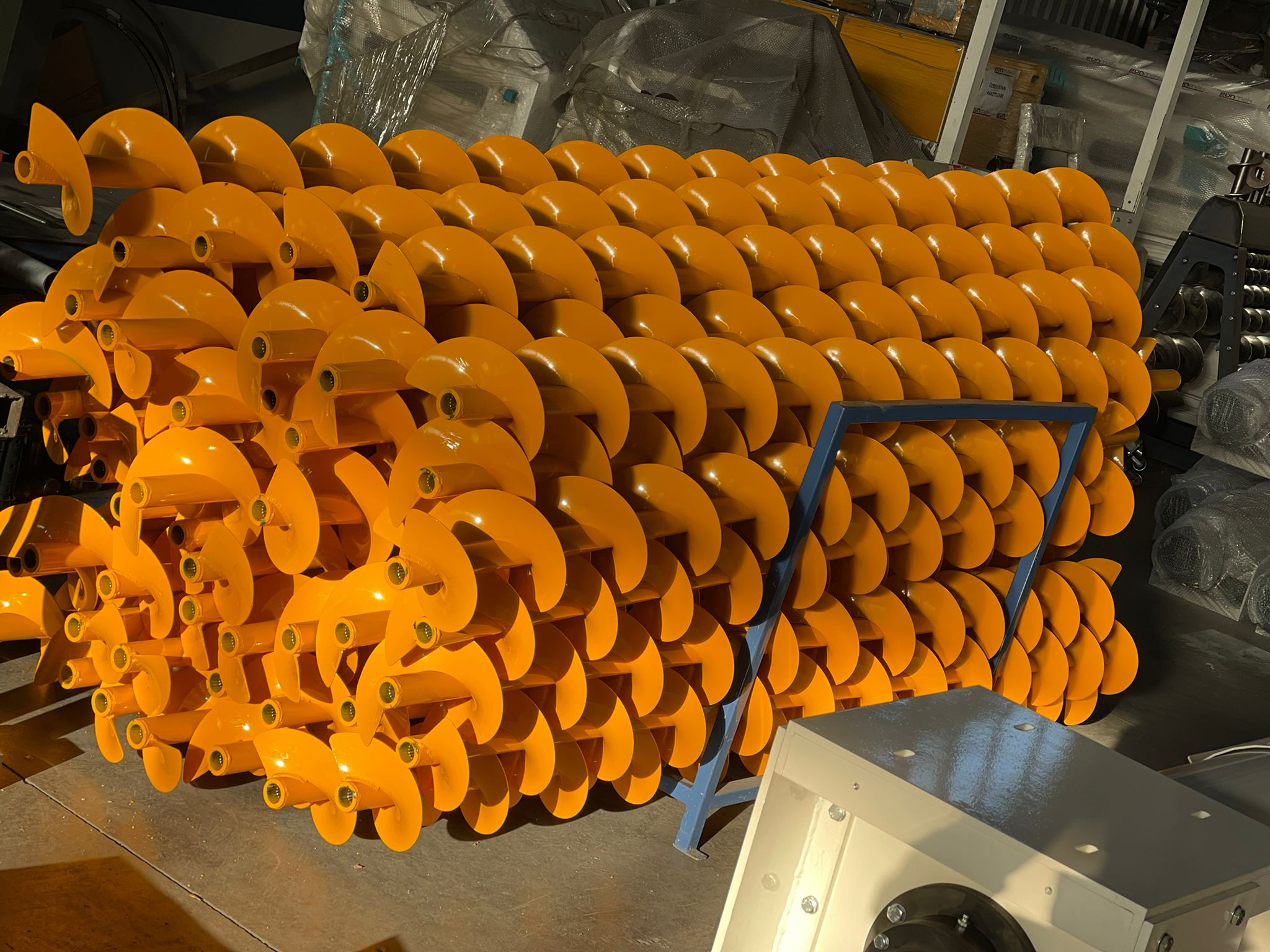 Motor drive and inlet assembly